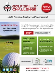 Golf Skills Challenge Flyer