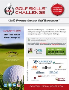 Golf Skills Challenge Full Page Ad
