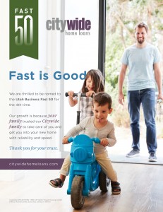 Utah Business Fast 50 ad 2018